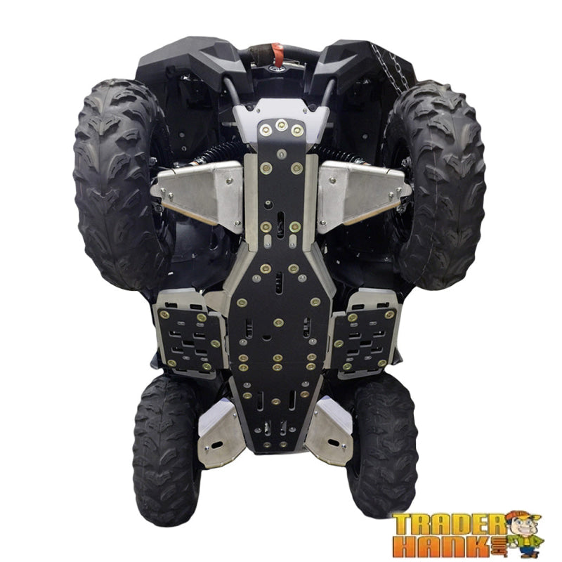 Yamaha Grizzly 700 Ricochet 10-Piece Complete Aluminum Skid Plate Set | Free shipping