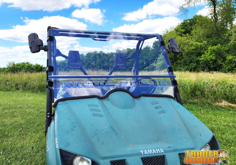 Yamaha Rhino 2-Piece Scratch-Resistant Windshield | Free shipping