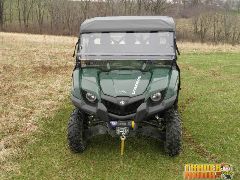 Yamaha Viking - 2 Pc Scratch-Resistant Windshield | UTV Accessories - Free shipping