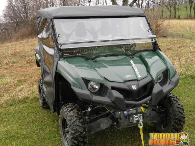Yamaha Viking - Full Cab Enclosure for Hard Windshield (Half Doors) | UTV Accessories - Free shipping