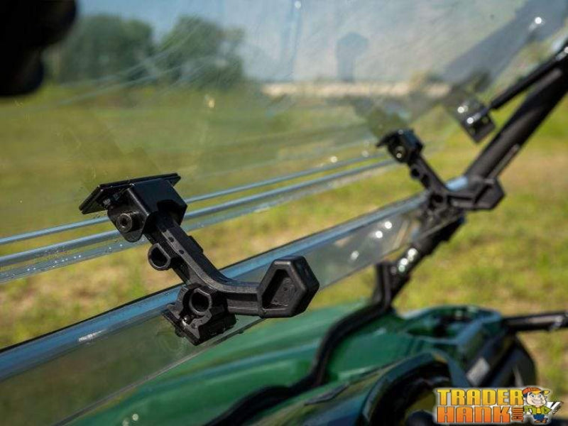 Yamaha Viking Scratch Resistant Flip Windshield | SUPER ATV WINDSHIELDS - Free Shipping