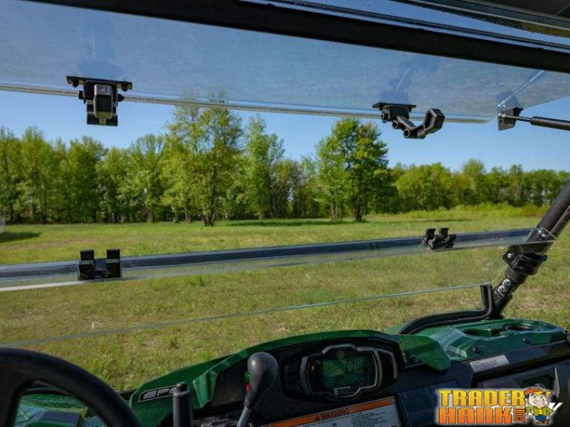Yamaha Viking Scratch Resistant Flip Windshield | SUPER ATV WINDSHIELDS - Free Shipping