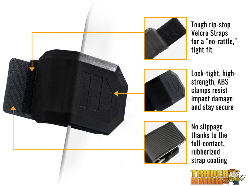 Yamaha Viking Scratch Resistant Full Windshield | Free shipping