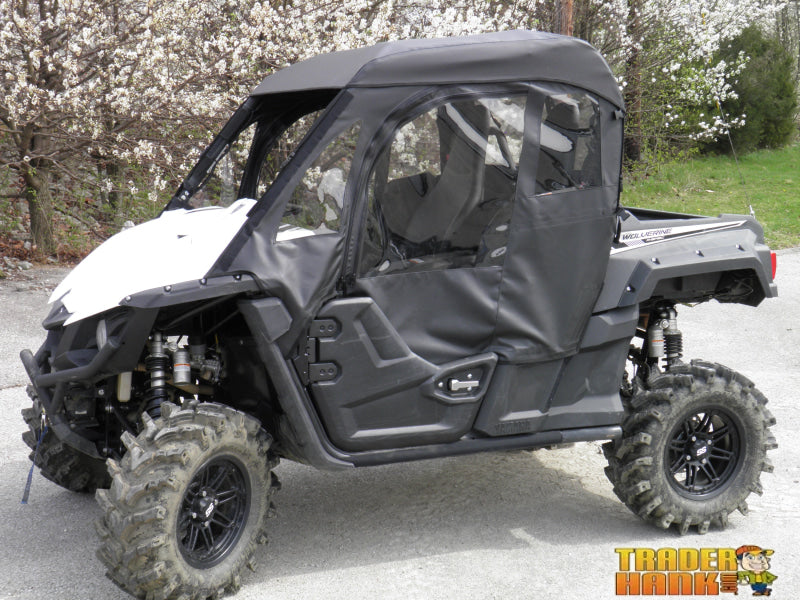 Yamaha Wolverine - Full Cab Enclosure for Hard Windshield (Half Doors) | UTV Accessories - Free shipping