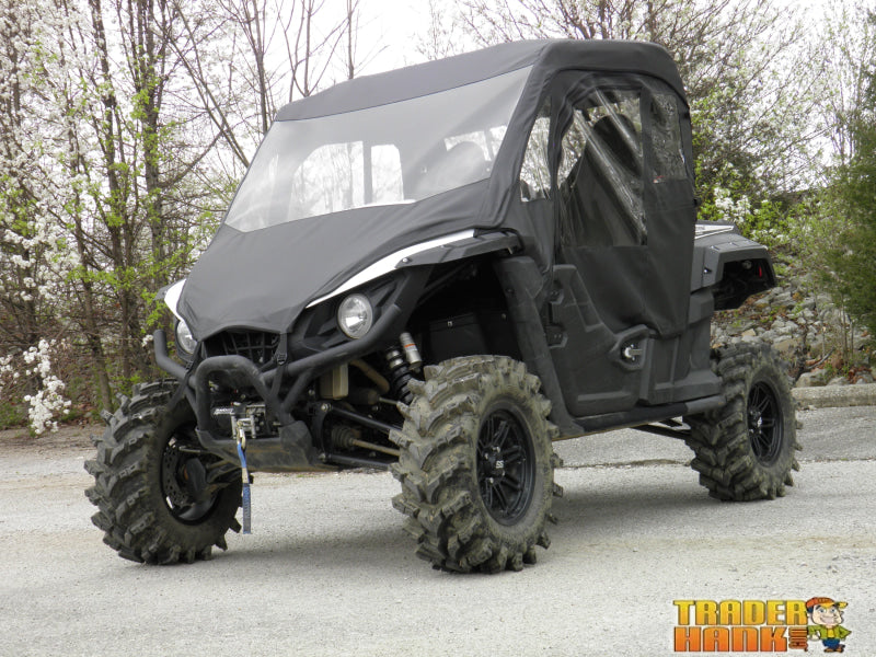 Yamaha Wolverine - Full Cab Enclosure with Vinyl Windshield (Half Doors) | UTV Accessories - Free shipping
