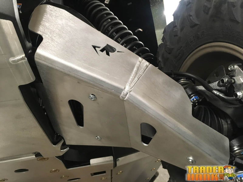 Yamaha Wolverine R Max 2 Ricochet 2-Piece Front A-Arm/CV Boot Guard Set | UTV Skid Plates - Free shipping