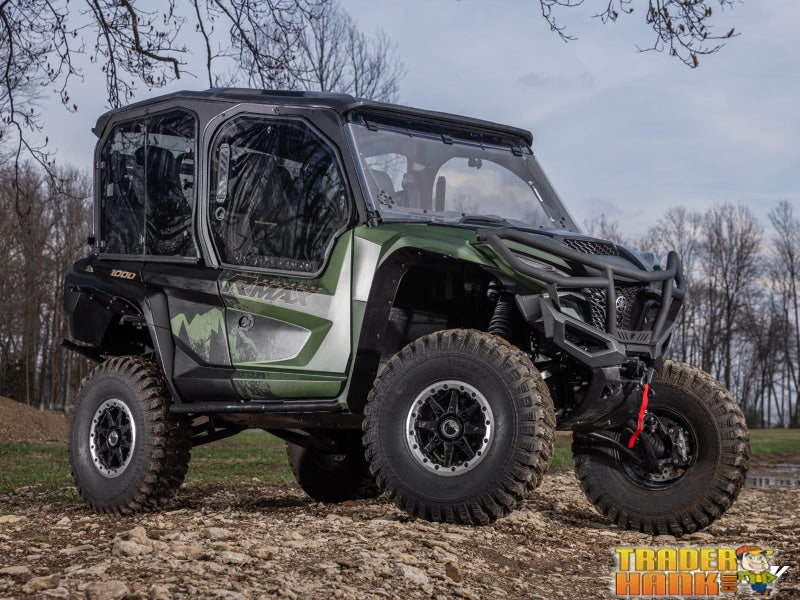 Yamaha Wolverine RMAX 4 1000 Hard Cab Enclosure Upper Doors | UTV Accessories - Free shipping