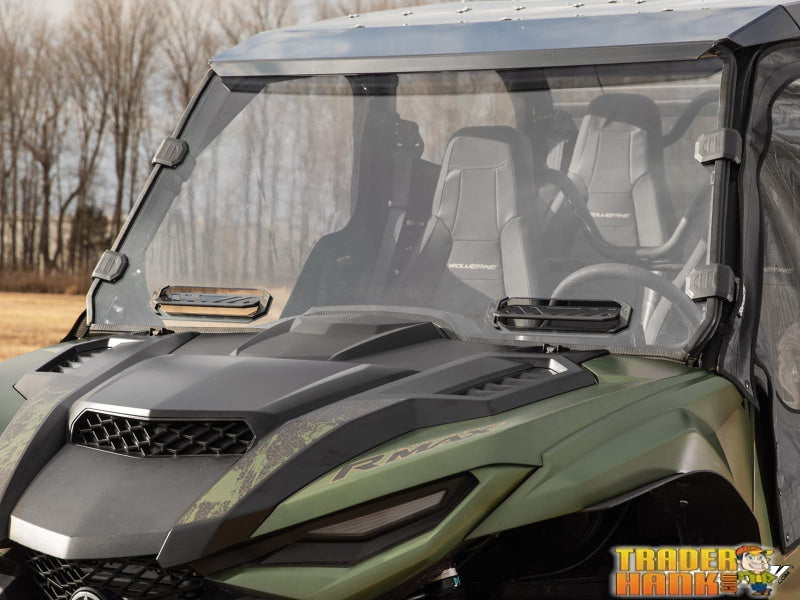 Yamaha Wolverine RMAX Vented Full Windshield | UTV Accessories - Free shipping