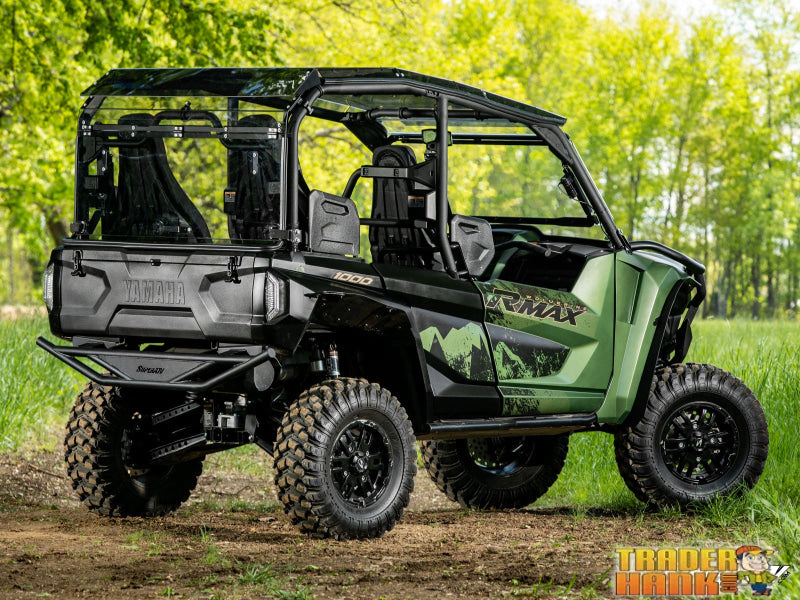 Yamaha Wolverine RMAX4 1000 Scratch-Resistant Rear Flip Windshield | UTV Accessories - Free shipping