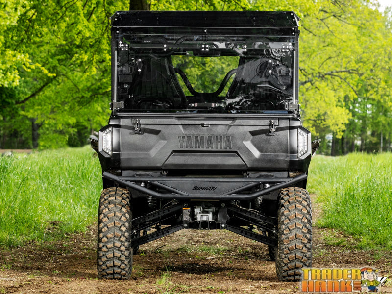 Yamaha Wolverine RMAX4 1000 Scratch-Resistant Rear Flip Windshield | UTV Accessories - Free shipping