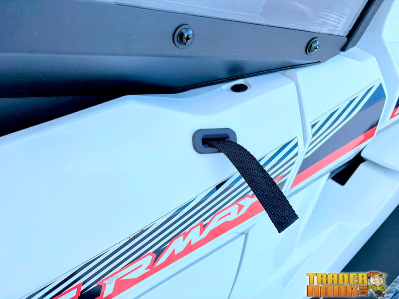 Yamaha Wolverine X2/RMAX-2 Tinted Polycarbonate Upper Door Kit