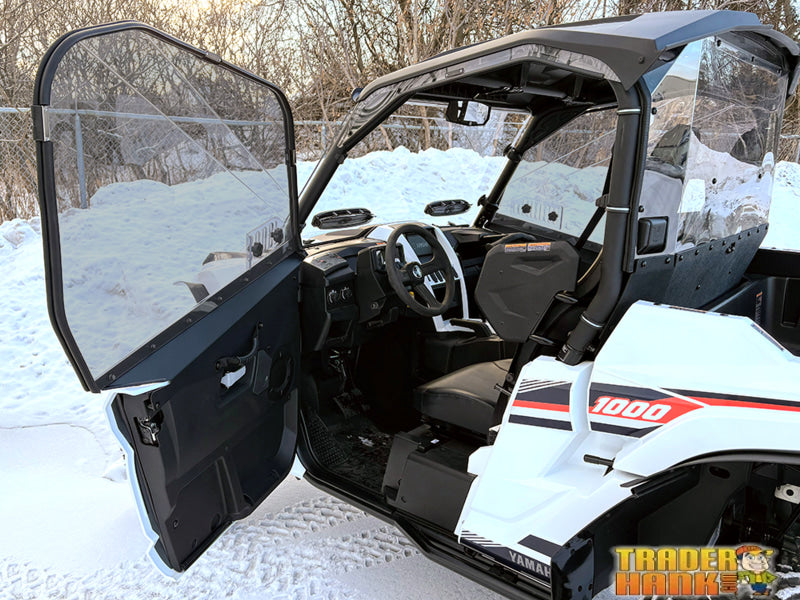 Yamaha Wolverine X2/RMAX-2 Tinted Polycarbonate Upper Door Kit
