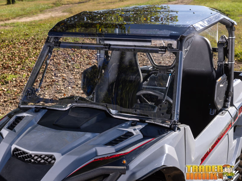 Yamaha Wolverine X2 Scratch Resistant Flip Windshield | Free shipping