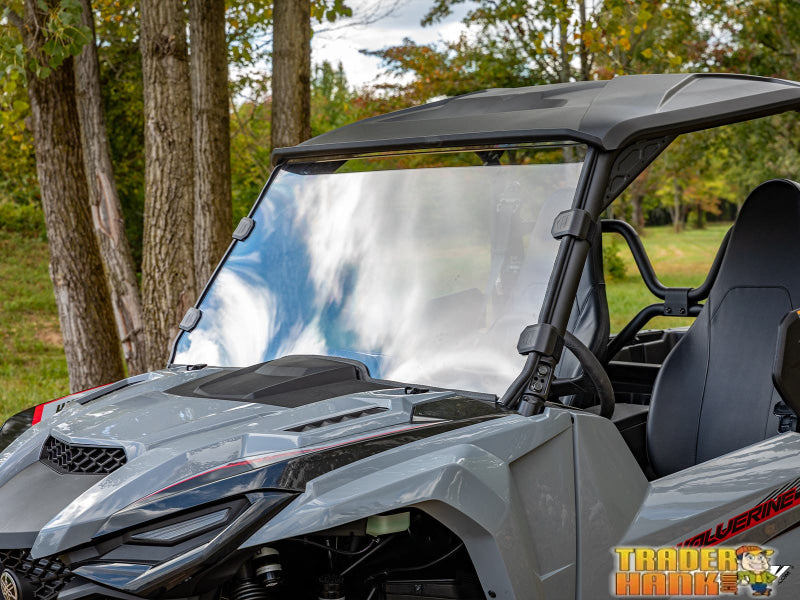 Yamaha Wolverine X4 850 Scratch-Resistant Full Windshield | Free shipping