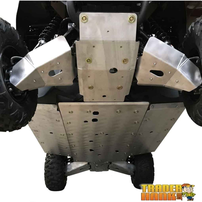 Yamaha Wolverine X4 Ricochet 9-Piece Complete Aluminum Skid Plate Set | Free shipping