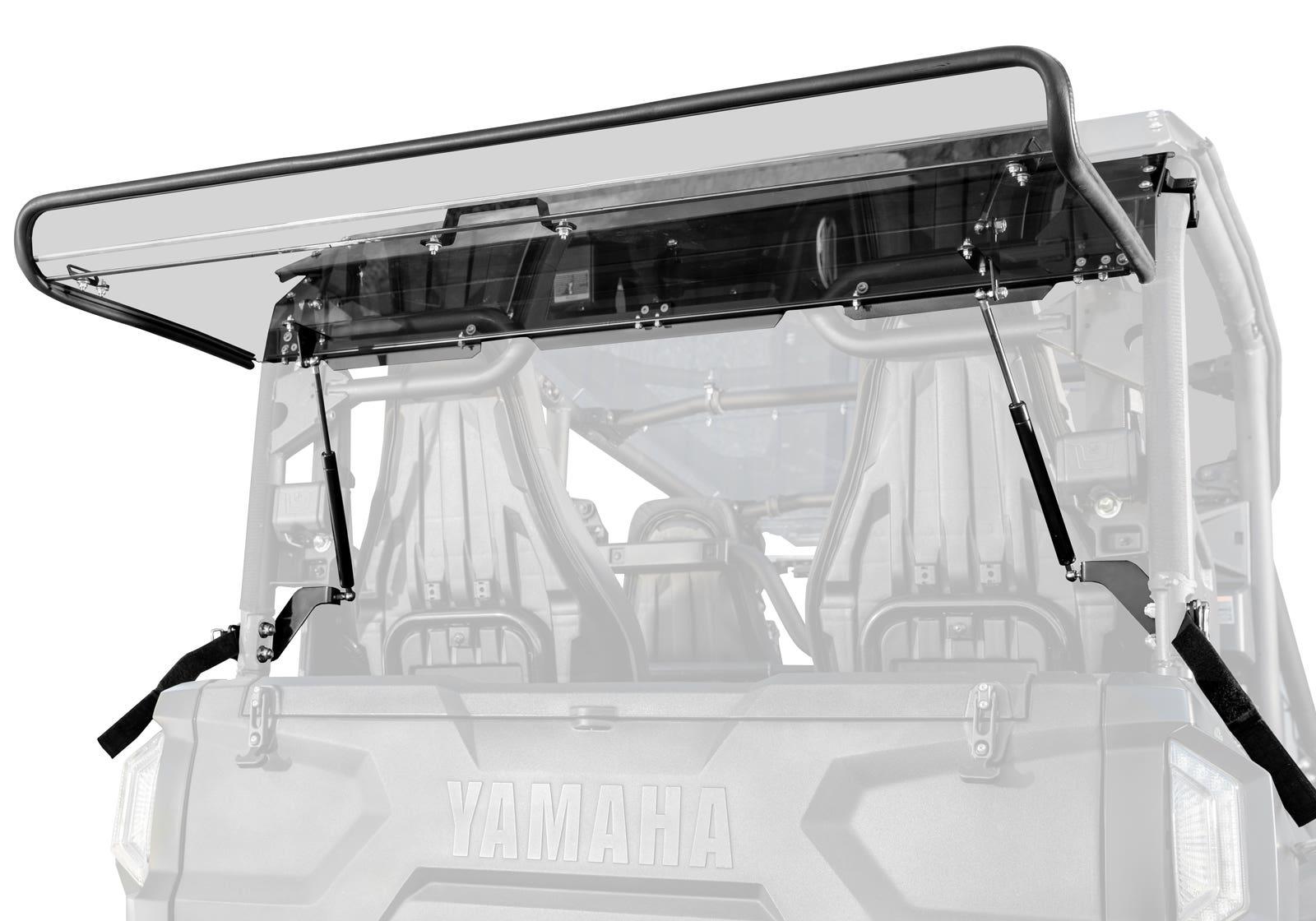 Yamaha Wolverine RMAX4 1000 Scratch-Resistant Rear Flip Windshield
