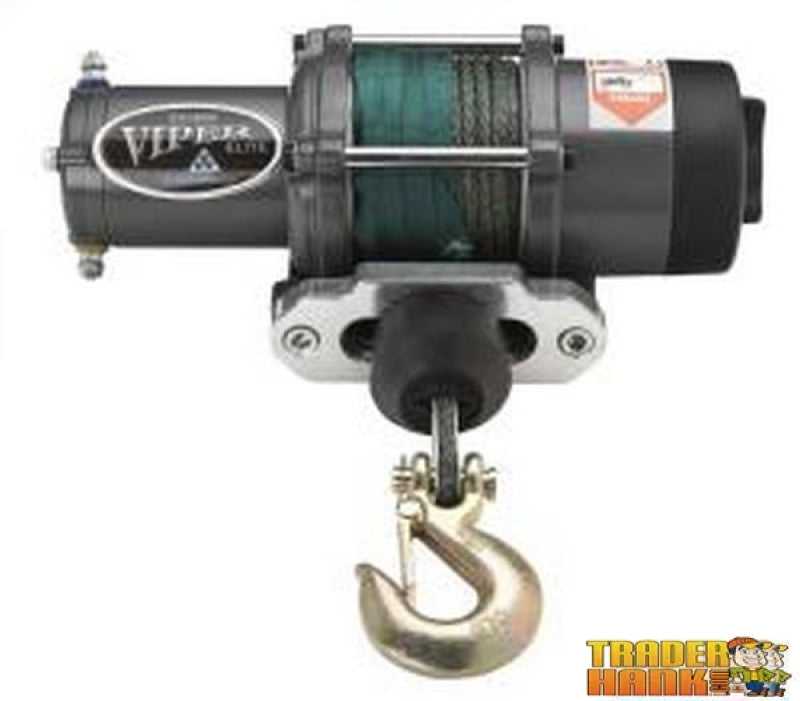 3500 lb Viper Elite Winch with Blue Synthetic Rope | UTV ACCESSORIES - Free Shipping