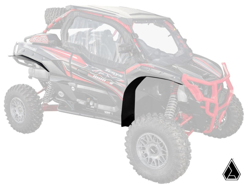 Assault Industries Kawasaki Teryx KRX 1000 Low Profile Fender Flares | UTV Accessories - Free shipping