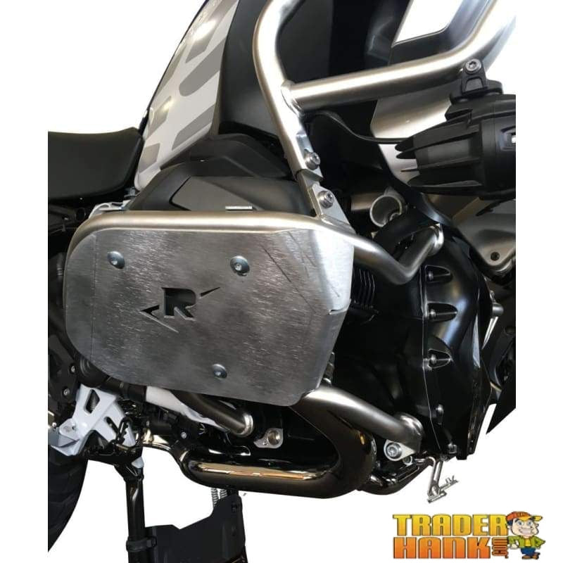 BMW R 1200 GS Aluminum Ricochet Crash Bar Engine Guards | Ricochet Skid Plates - Free Shipping