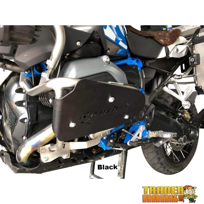 BMW R 1200 GS Aluminum Ricochet Crash Bar Engine Guards | Ricochet Skid Plates - Free Shipping