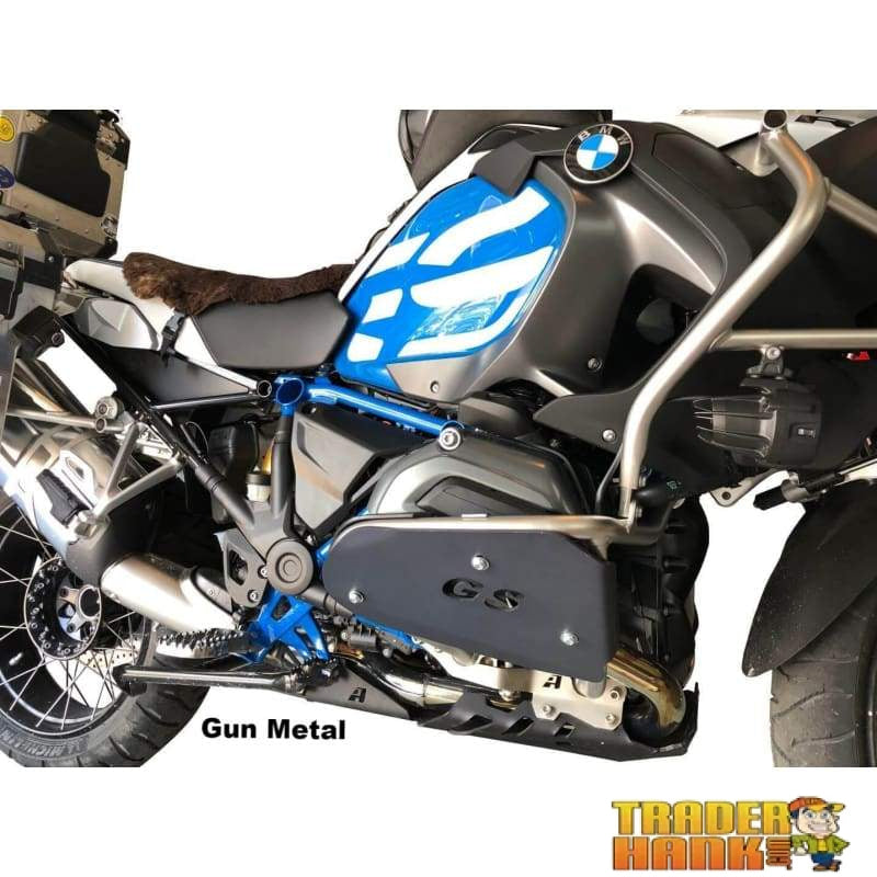 BMW R 1200 GS Aluminum Ricochet Crash Bar Engine Guards | Ricochet Skid Plates - Free Shipping