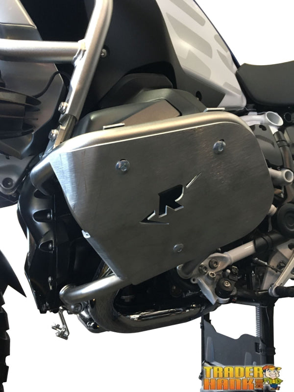 BMW R 1250 GS Adventure Aluminum Ricochet Crash Bar Engine Guards | Ricochet Skid Plates - Free Shipping