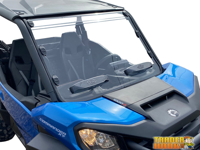 2021 Can Am Commander and Commander Max Full Windshield With Dual Vents-Hard Coated | UTV ACCESSORIES - Free shipping