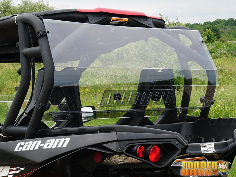 Can-Am Commander/Maverick Rear Windshield With Sliding Vent | UTV ACCESSORIES - Free shipping