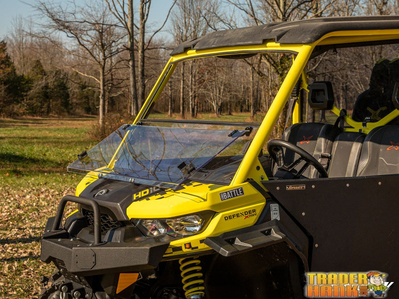 Can-Am Defender 3-in-1 Windshield | SUPER ATV WINDSHIELDS - Free shipping