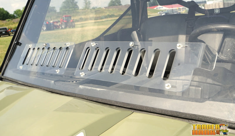 2016-2018 Can-Am Defender Aero-Vent Windshield | Utv Accessories - Free Shipping