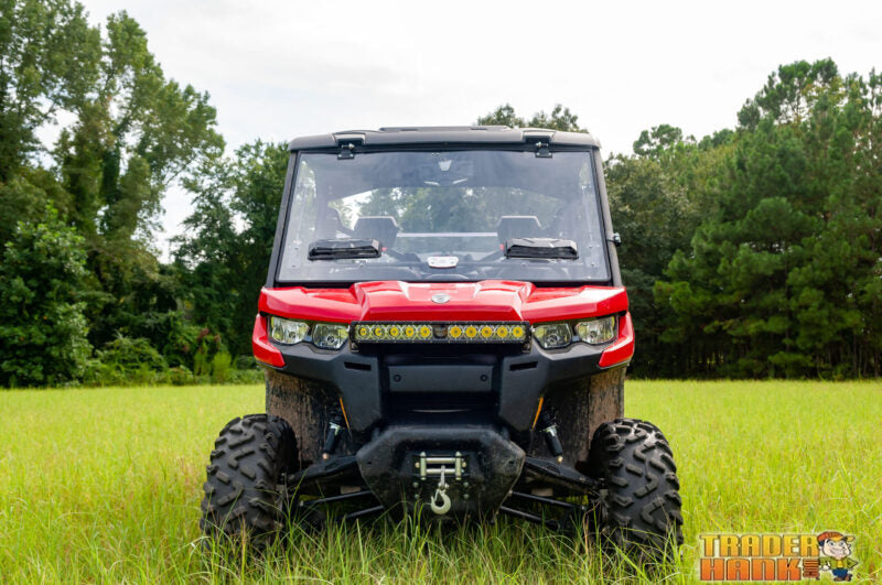 Can-Am Defender Flip-Up Vented Scratch Resistant Windshield | UTV ACCESSORIES - Free shipping