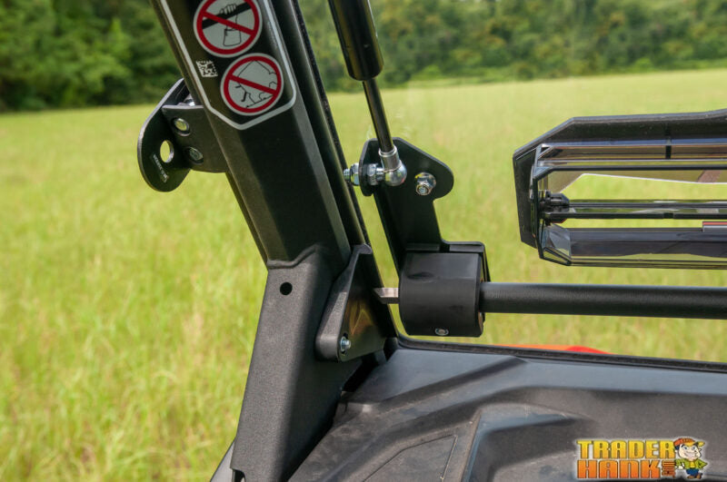 Can-Am Defender Flip-Up Vented Scratch Resistant Windshield | UTV ACCESSORIES - Free shipping