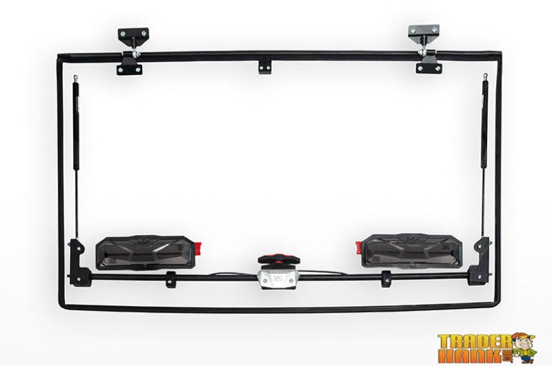 Can-Am Defender Flip-Up Vented Scratch Resistant Windshield | UTV ACCESSORIES - Free shipping