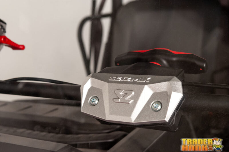 Can-Am Defender Flip-Up Vented Scratch Resistant Windshield | UTV ACCESSORIES - Free shipping