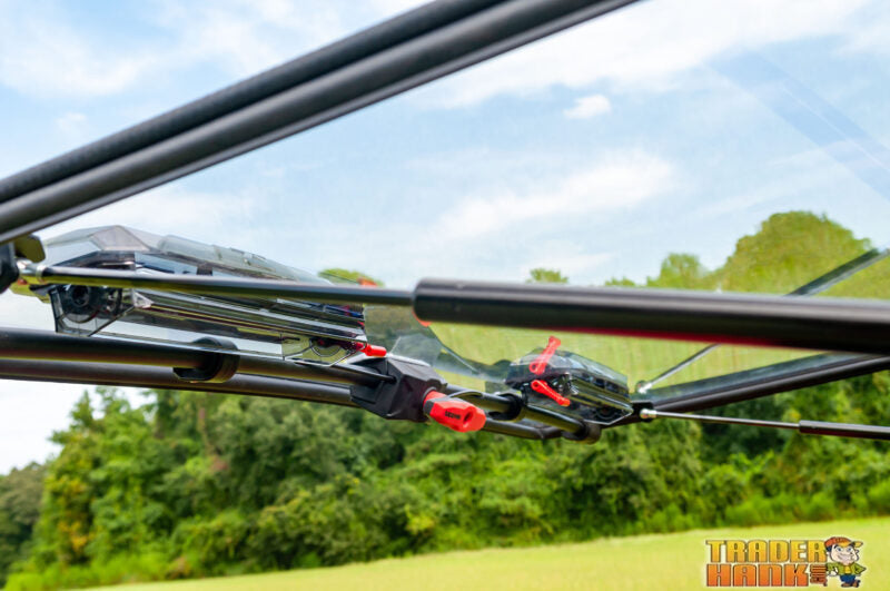 Can-Am Defender Flip-Up Vented Scratch Resistant Windshield | UTV ACCESSORIES - Free shipping