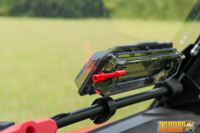 Can-Am Defender Flip-Up Vented Scratch Resistant Windshield | UTV ACCESSORIES - Free shipping