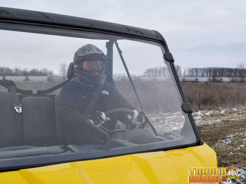Can-Am Defender Scratch Resistant Full Windshield | SUPER ATV WINDSHIELDS - Free Shipping