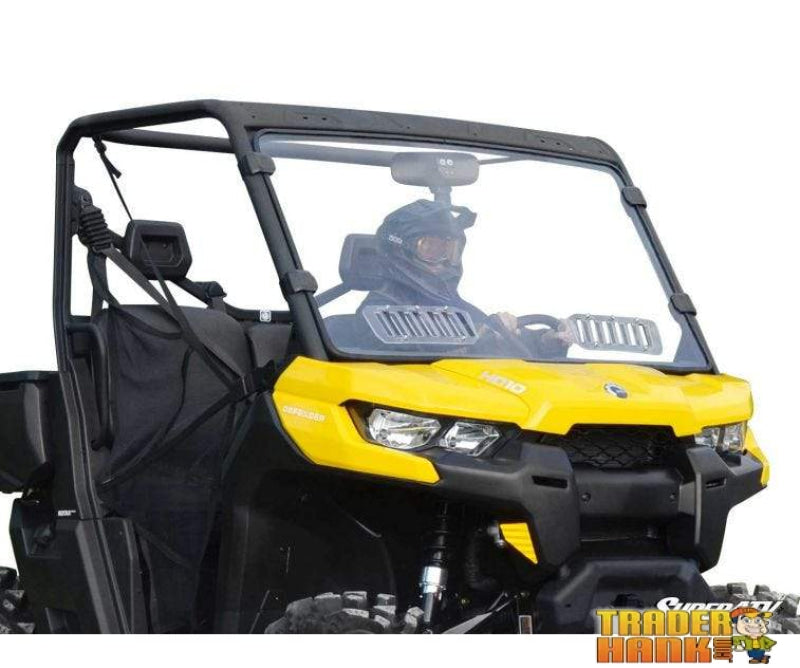 Can-Am Defender Vented Full Windshield | SUPER ATV WINDSHIELDS - Free shipping