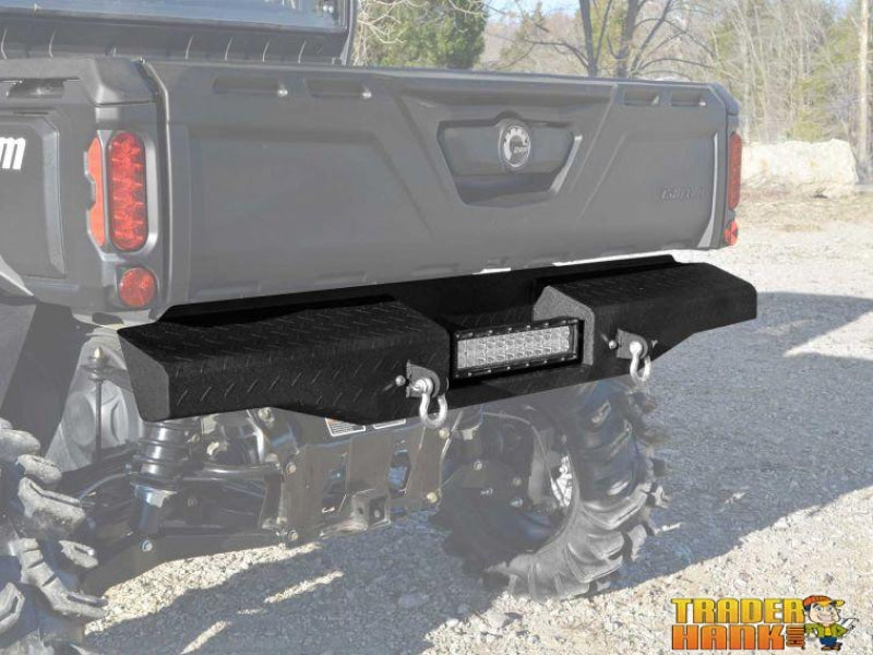 Can-Am Defender Diamond Plate Rear Bumper | UTV ACCESSORIES - Free Shipping