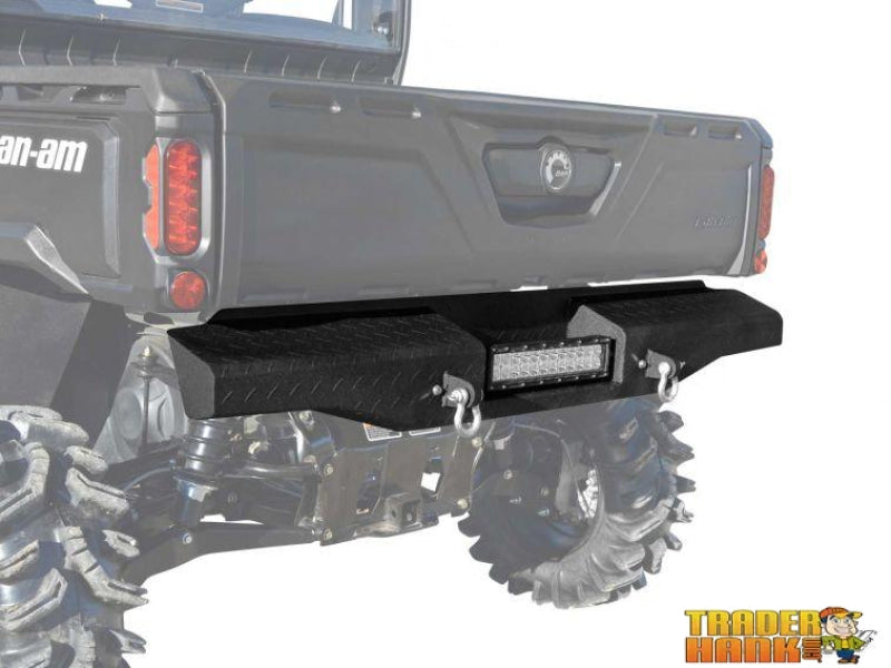 Can-Am Defender Diamond Plate Rear Bumper | UTV ACCESSORIES - Free Shipping