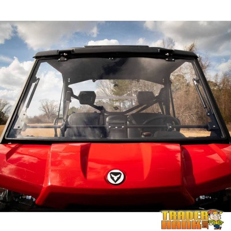 Can Am Defender Velocity Flip Up Front Windshield | UTV Accessories - Free shipping