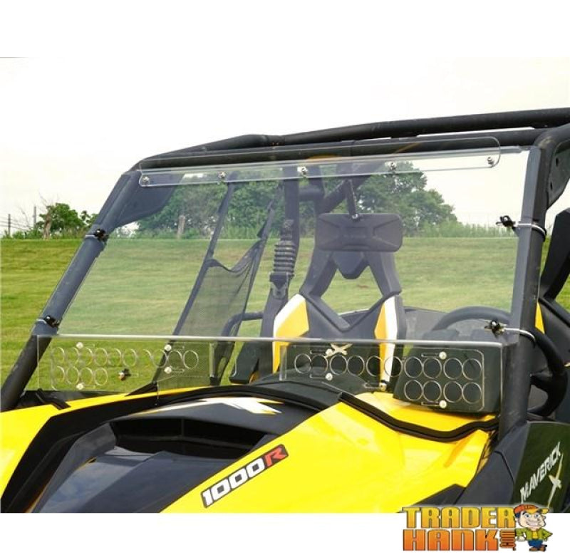 2013-2018 Can-Am Maverick 1000 Aero-Vent Windshield | Utv Accessories - Free Shipping