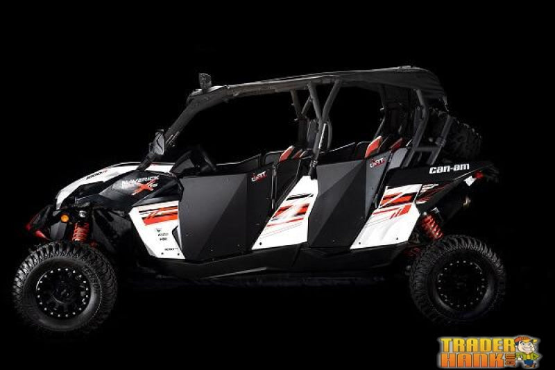 Can Am Maverick Max Black Suicide Full Doors by Dirt Specialties | UTV ACCESSORIES - Free shipping