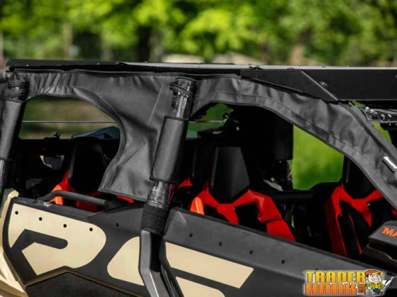 Can-Am Maverick X3 MAX Primal Soft Cab Enclosure Upper Doors | UTV Accessories - Free shipping