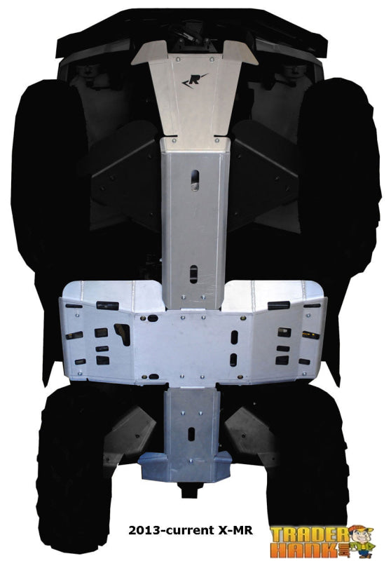 2013-2022 Can-Am Outlander 1000 X-MR Ricochet 4-Piece Full Frame Skid Plate Set | Ricochet Skid Plates - Free shipping