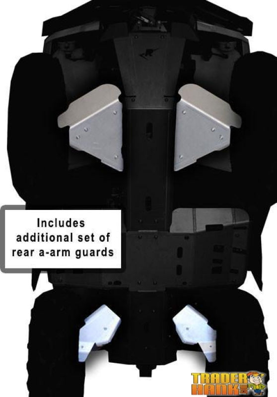 Can-Am Outlander 6x6/DPS Ricochet 6-Piece Front & Rear A-Arm & CV boot Guard Set | Ricochet Skid Plates - Free Shipping