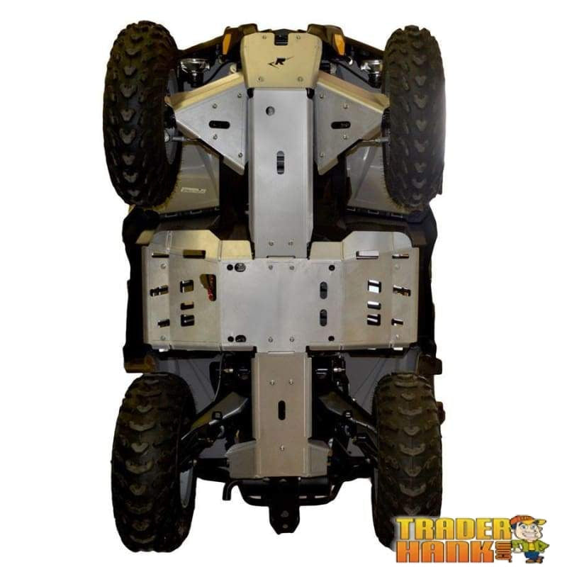 Can-Am Outlander-L 500 6-Piece Complete Aluminum Skid Plate Set | Ricochet Skid Plates - Free Shipping