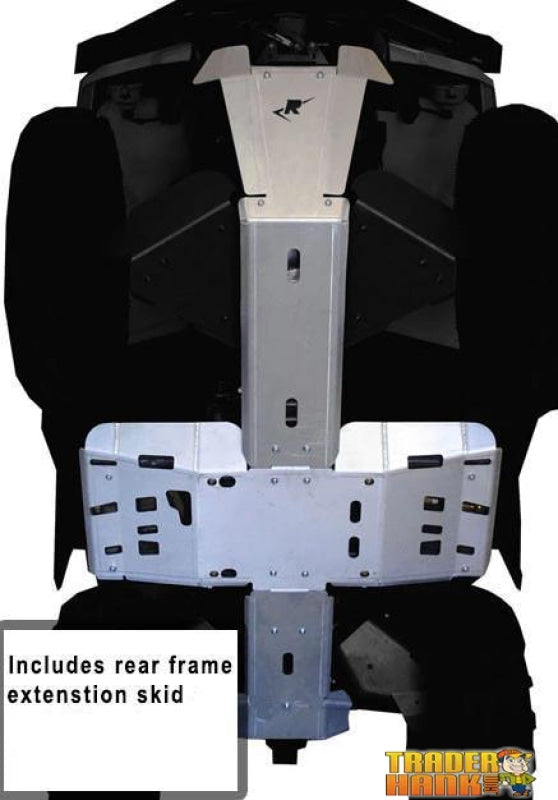 Can-Am Outlander Max 6x6 Ricochet 5-Piece Full Frame Skid Plate Set | ATV Skid Plates - Free Shipping