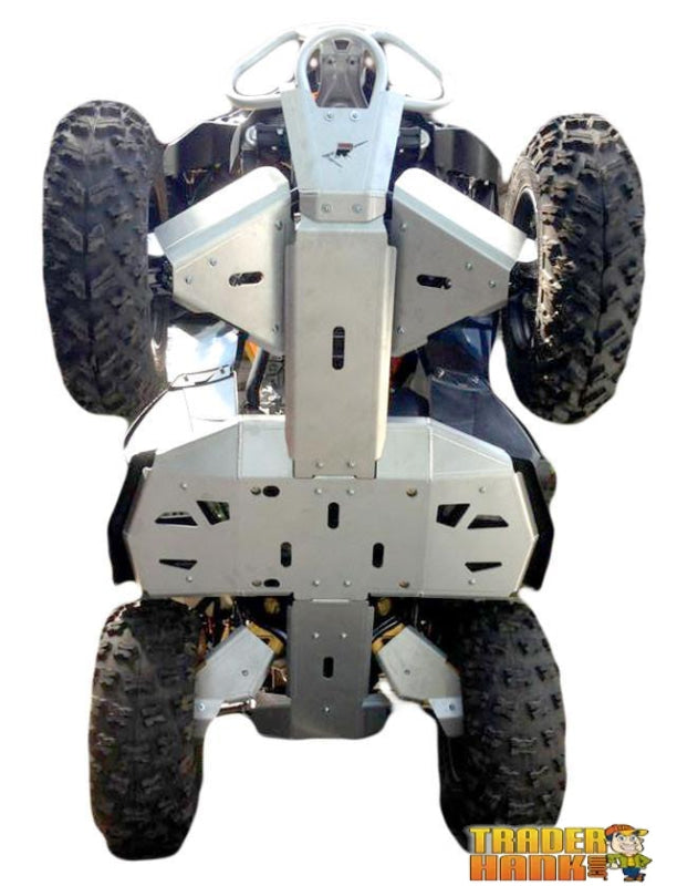 Can-Am Renegade 1000 Ricochet 8-Piece Complete Aluminum Skid Plate Set | Ricochet Skid Plates - Free Shipping