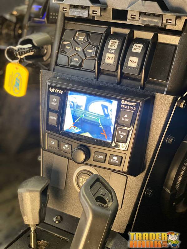 Can-Am X3 In-Dash Back Up Camera Monitor and Stereo Kit | UTV Accessories - Free shipping